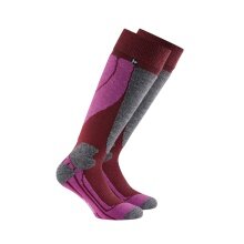 Rohner Ski Sock Ski Base l/r violet/grey/red Men's - 1 Pair