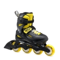 Rollerblade Inline Skates Fury (Wheels: 72mm/80A, Bearings: SG3) black/yellow children