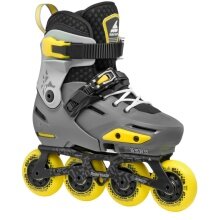 Rollerblade Inline Skates Apex (Wheels: 76mm(235), 72mm(210), 68mm(185), Bearings: SG7) grey/yellow children