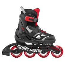 Rollerblade Inline Skates Microblade (Wheels: 72mm/80A, Bearings: SG3) black/red children