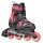 Rollerblade Inline Skates Microblade SL (Wheels: 72mm/80A, Bearings: SG3) black/coral red children