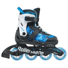 Rollerblade Inline Skates Microblade SL (Wheels: 72mm/80A, Bearings: SG3) black/sky blue children