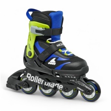 Rollerblade Inline Skates Microblade (Wheels: 72mm/80A, Bearings: SG3) black/blue children