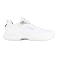 Salming Hall Indoor Court Shoes Fusion Pro Stability 2025 white/silver men's
