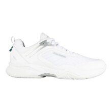 Salming Hall Indoor Court Shoes Fusion Pro Stability 2025 white/silver men's