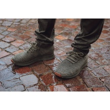 Saola Sneaker Tsavo 2.0 Waterproof (knitted upper, waterproof) olive green men's