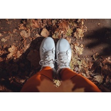 Saola Winter Shoes Bergen Warm (Leather, Fleece Lining) White Ladies