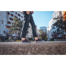 Saola Sneaker Cannon Knit 2.0 Wool (Merino wool) burgundy ladies