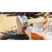 Saola Sneaker Cannon Knit 3 white/silver ladies