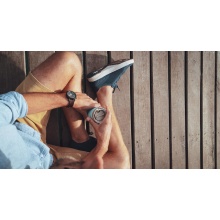 Saola Sneaker Cannon Knit 2.0 dark blue men's