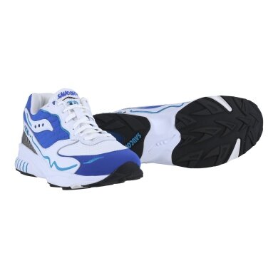 Saucony Sneakers 3D Grid Hurricane white/blue men's