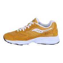 Saucony Sneakers 3D Grid Hurricane mustard yellow/beige men's
