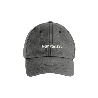 SWFD Basecap Not Today Vintage Cap black - 1 piece