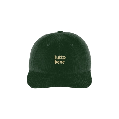 SWFD Basecap Tutto Bene Cord Cap green - 1 piece