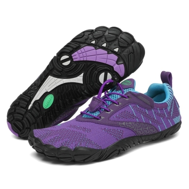 Saguaro Barefoot Shoes Free I (flexible sole, wide toe box) violet - ladies