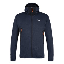 Salewa Climbing Hooded Jacket Lavaredo Hemp (cooling comfort) navy blue Men