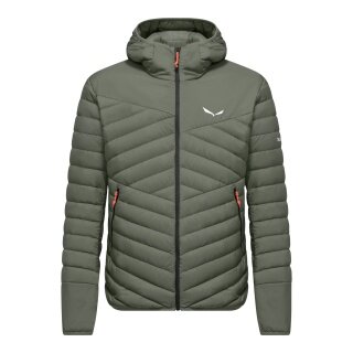 Salewa Down Jacket Brenta (windproof and water-repellent) 2025 faded dark green men's