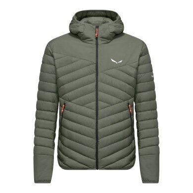 Salewa Down Jacket Brenta (windproof and water-repellent) 2025 faded dark green men's