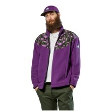 Salewa Eagle Anniversary Full Zip Fleece Jacket (warm, soft material) plum/purple men's