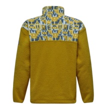 Salewa Fleece Jacket Eagle Anniversary Half Zip (warm, soft material) olive/gold yellow ladies