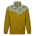 Salewa Fleece Jacket Eagle Anniversary Half Zip (warm, soft material) olive/gold yellow ladies
