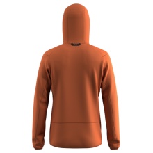 Salewa Fleece Jacket Puez Altavia Polarlite HD (with hood, soft material) brown men's