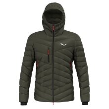 Salewa Down Jacket Ortles Medium 3 RDS (warm, water and wind resistant, compressible) dark olive green men's
