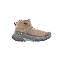 Salewa Pedroc 2 Leather MID PTX Hiking Shoes (Suede, Speed Hiking, waterproof) light brown/grey ladies