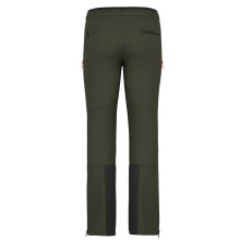 Salewa Winter Softshell Trousers Lagorai Durastretch (lightweight, water-repellent, breathable) olive green Men