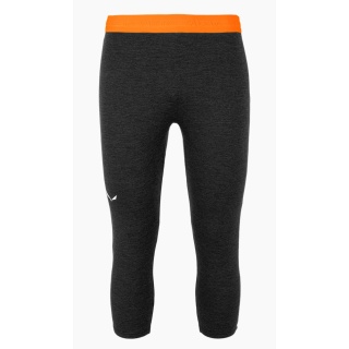 Salewa Functional Underwear Base Layer Leggings Boe AM Thermal 3/4 Tight (warm, breathable) black Men