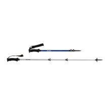 Salewa Puez Aluminum Pro Trekking Poles (Telescopic, lightweight, height-adjustable) white/blue - 2 pieces