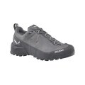 Salewa Wildfire Leather 2 GTX Hiking Shoes (Approach, Nubuck Leather, Waterproof) grey/black Men's