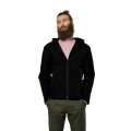 Salewa Fanes Sarner Full-Zip Wool Jacket (made from alpine wool knit, warm) black melange men's