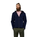 Salewa Fanes Sarner Full-Zip Wool Jacket (made from alpine wool knit, warm) navy blue melange men's