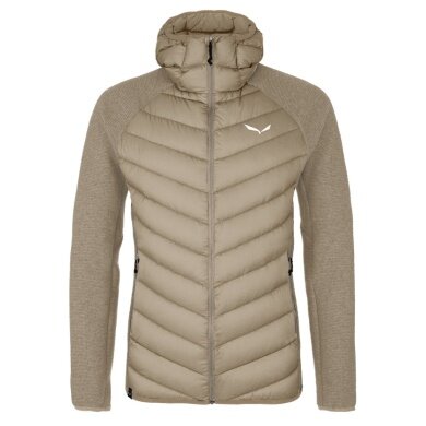 Salewa Insulated Winter Jacket Fanes Sarner (Down, Sarner Wool) beige/brown Men's