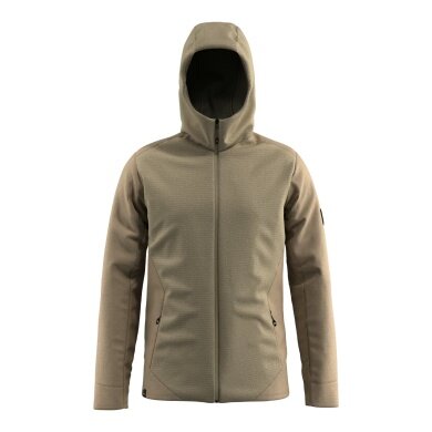 Salewa Fanes Sarner Light Hybrid Jacket (Wool Knit Construction) Sand Brown Men's