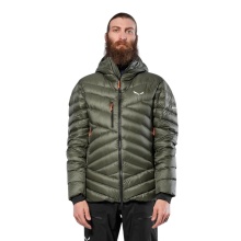 Salewa Ortles Medium 3 RDS Down Jacket (warm, water and wind resistant, compressible) green men's