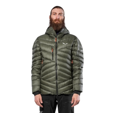 Salewa Ortles Medium 3 RDS Down Jacket (warm, water and wind resistant, compressible) green men's