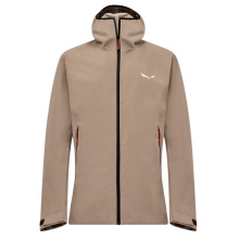 Salewa Puez Gore-Tex 3-Layer EPE Hiking Jacket (Hardshell Jacket, Windproof, Waterproof) Sand Brown Men's