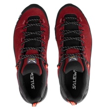 Salewa Alp Trainer 2 GTX Hiking Shoes (Alpine, Suede, Waterproof) red/black Ladies