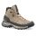 Salewa Puez Leather Mid Powertex Hiking Shoes (Trekking, Nubuck Leather, Waterproof) Sand Brown/Onyx Ladies