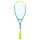 Salming squash racket Fusione PowerLite 149g/head-heavy blue/yellow - strung -