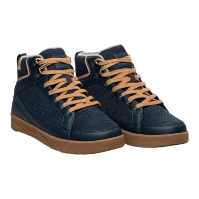 Saola Winter Shoes Machu Waterproof (waterproof, fleece lining) navy blue men's