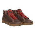 Saola Winter Shoes Machu Waterproof (waterproof, fleece lining) chocolate brown men's