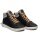 Saola Winter Shoes Bergen Warm (Leather, Fleece Lining) Black Men's