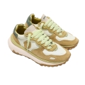 Satorisan Sneaker Chacrona Metta Premium Ul - brown/green ladies