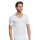 Schiesser Shirt Seamless V-Neck Laser Cut Short Sleeve (Interlock, seamless) Underwear white Men