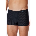 Schiesser Long Life Soft Boxershorts 174646 blue/black striped for men - 1 piece