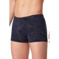 Schiesser Underwear Boxer Shorts Long Life Soft Shorts Modal Patterned Havana Brown - 1 Piece