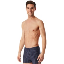 Schiesser Underwear Boxer Shorts 95/5 Organic Cotton multi-coloured dark blue/striped 922 Men's - 3 pieces